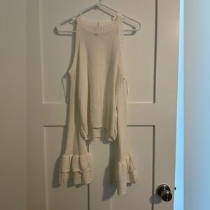 Express Cold Shoulder Sweater
